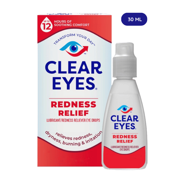 Clear Eyes Soulagement de la Rougeur | Gouttes pour les yeux