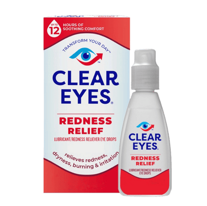 Clear Eyes Soulagement de la Rougeur | Gouttes pour les yeux