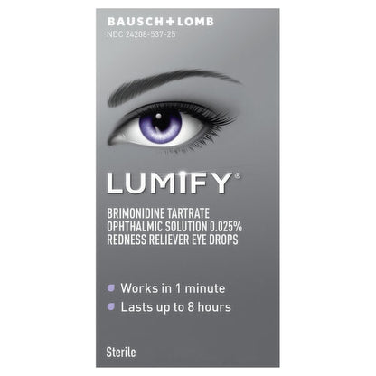 Lumify Bausch + Lomb | Gouttes pour les yeux